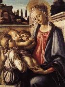 Madonna and Child and Two Angels Botticelli
